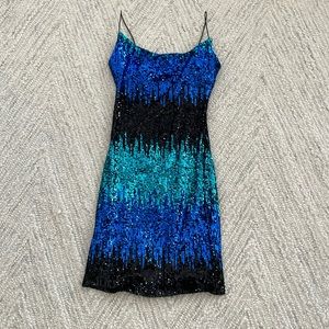 homecoming short sequin dress